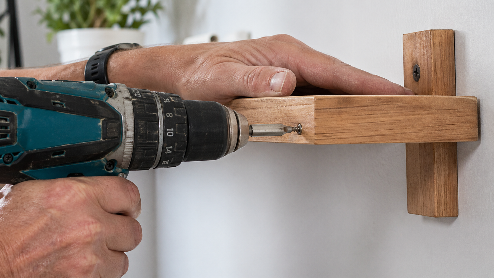 Installing shelf